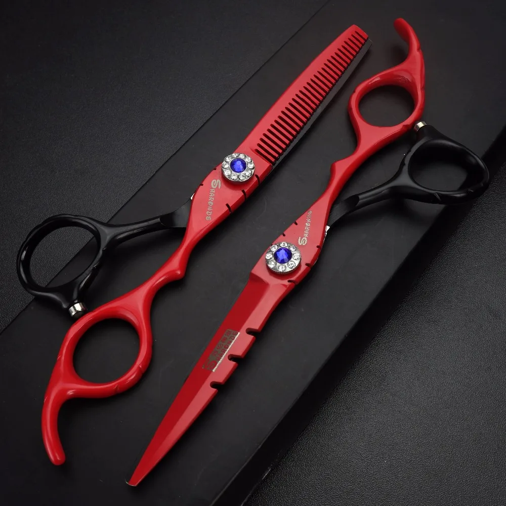 Hairdressing Scissors Barber Professional 6 Inch Bird Hair Salon Set Tool Non-slip Wear-resistant | Красота и здоровье