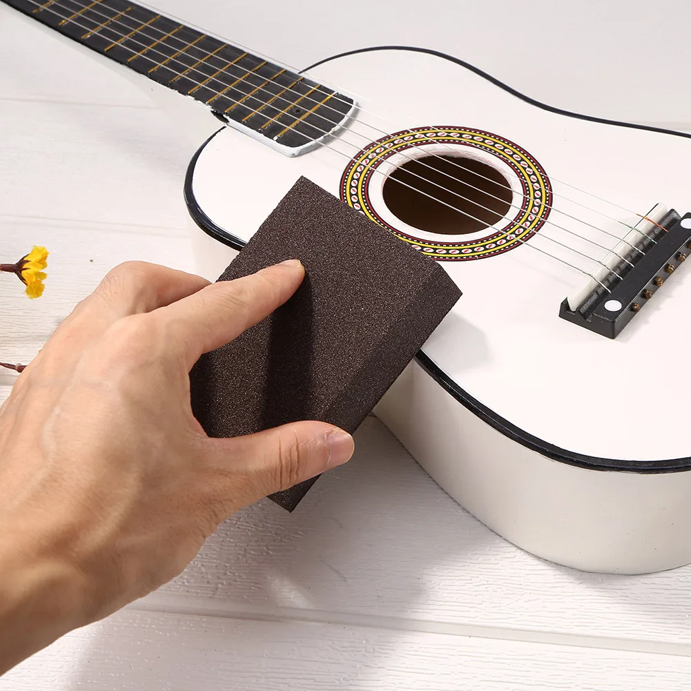 

Musical Instrument Tool Guitar Fret Grinding Sponge Polishing Sandpaper Block Musical Enjoyable Instrument Supplies