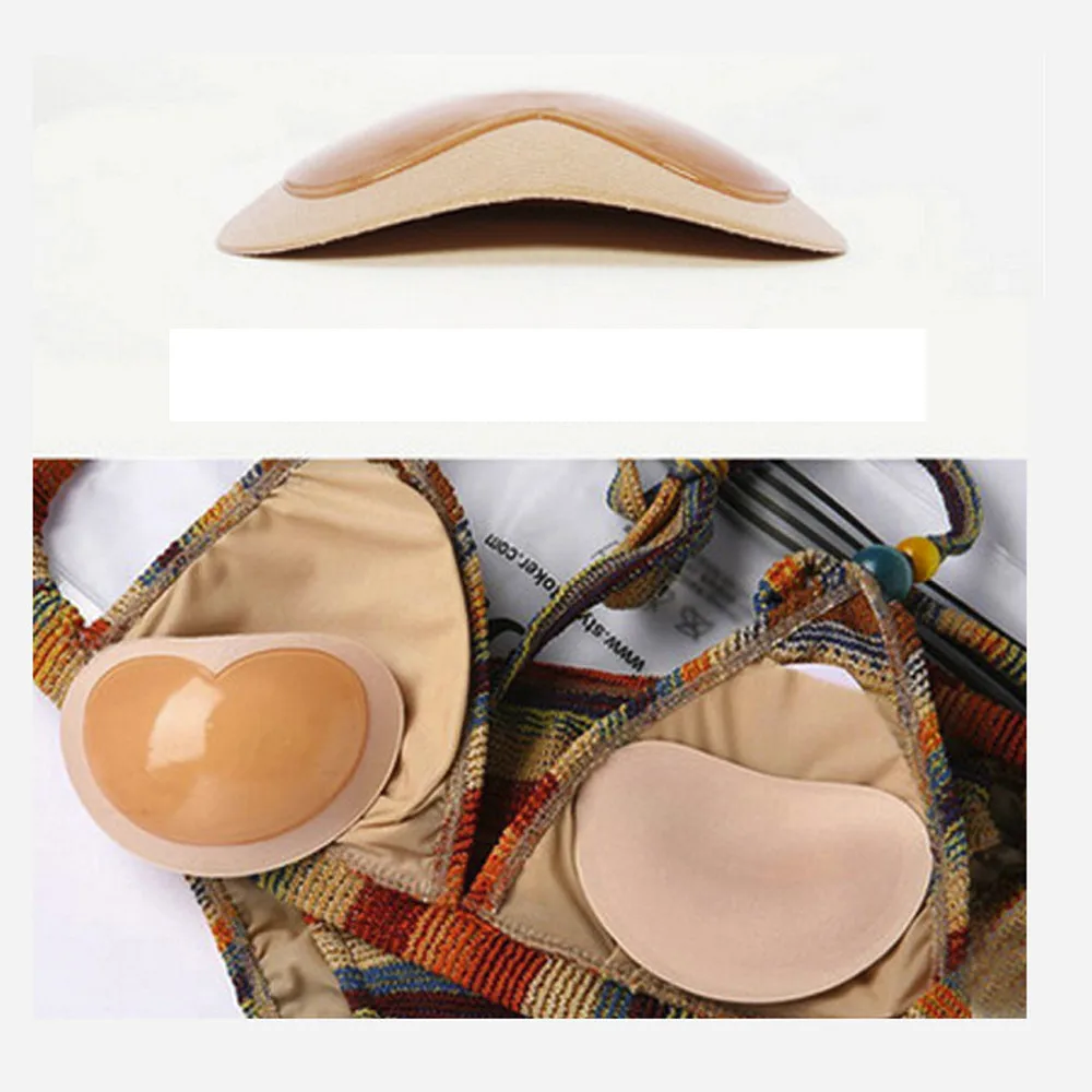 

Womail lingerie sexy lingerie latex lingerie Push Up Pads Swimsuit Accessories Silicone Bra Pad Nipple Cover Stickers Patch