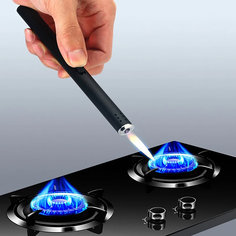 

1 Pieces Outdoor Windproof Candle Lighter Portable Gas Lighters Kitchen Stove Ignition