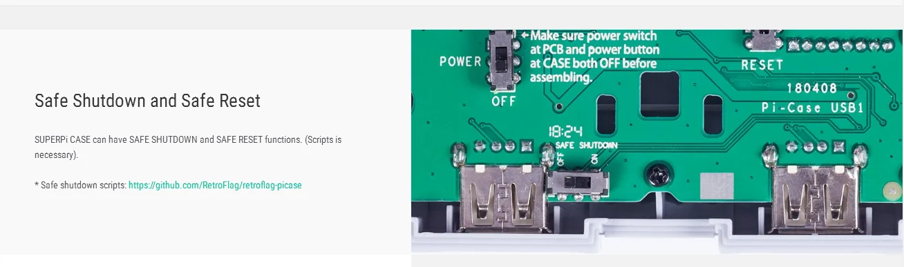 Чехол Retorflag SUPERPi Deluxe с классическим usb-контроллером Edition-U, комплект