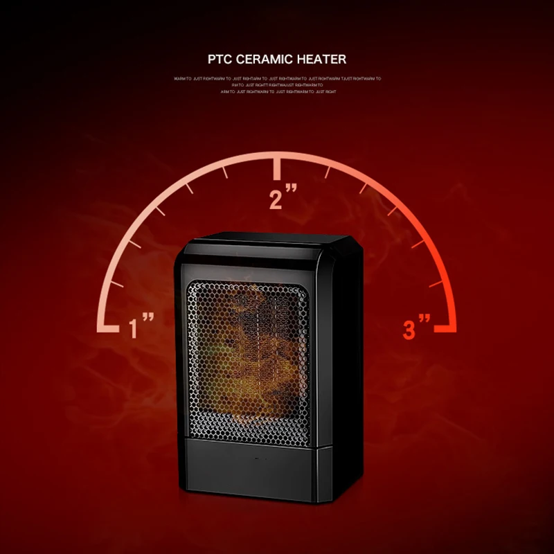 2019 New 500W MINI Portable Ceramic Heater Electric Cooler Hot Fan Home Winter Warmer | Бытовая техника