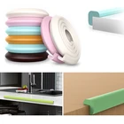 Детские Безопасность Защита протектор Домашний Настольный Угловой протектор Анти-столкновения защитная полоса для края l-образный бампер угол безопасные