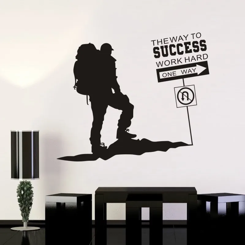 

Наклейка на стену для альпинизма, Виниловая наклейка на стену для альпинизма, украшение для дома, наклейка для экстремального спорта, альпи...