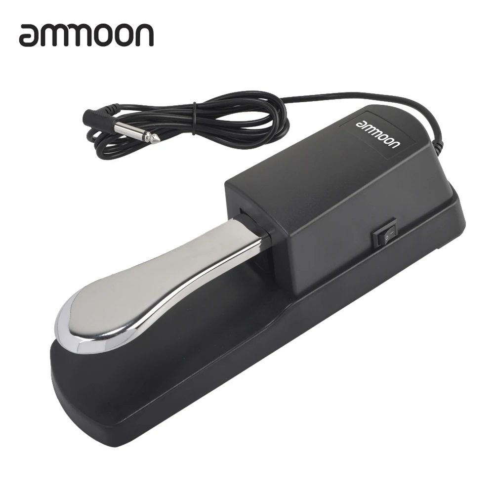 Демпферная педаль для поддержки клавиш ammoon Piano электрического электронного
