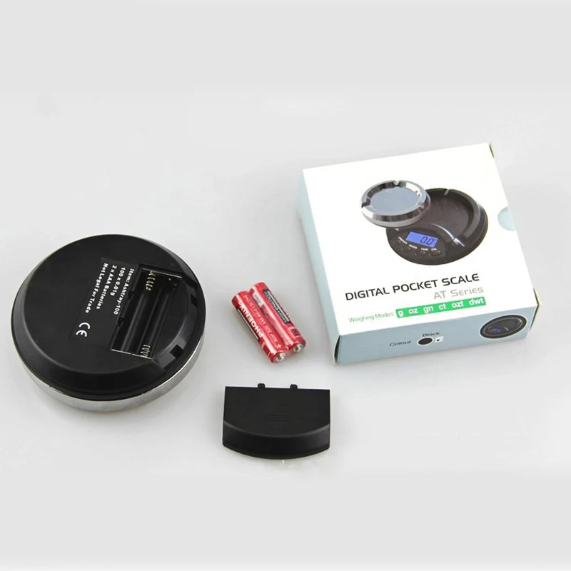 

Pocket Portable Gold Jewelry Chinese Medicinal Herb Scale Precision Jewelry Scale Digital Ashtray Scale 0.01g 0.1g No Battery