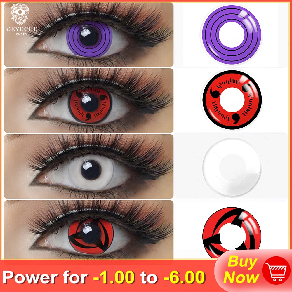 Контактные линзы для коррекции зрения при близорукости по рецепту Хэллоуина с