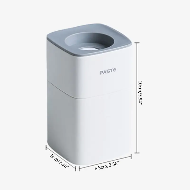 

Automatic Reusable Toothpaste Dispenser, Dustproof Wall Mounted Toothpaste Squeezer ,Bracket for Washroom Bathroom