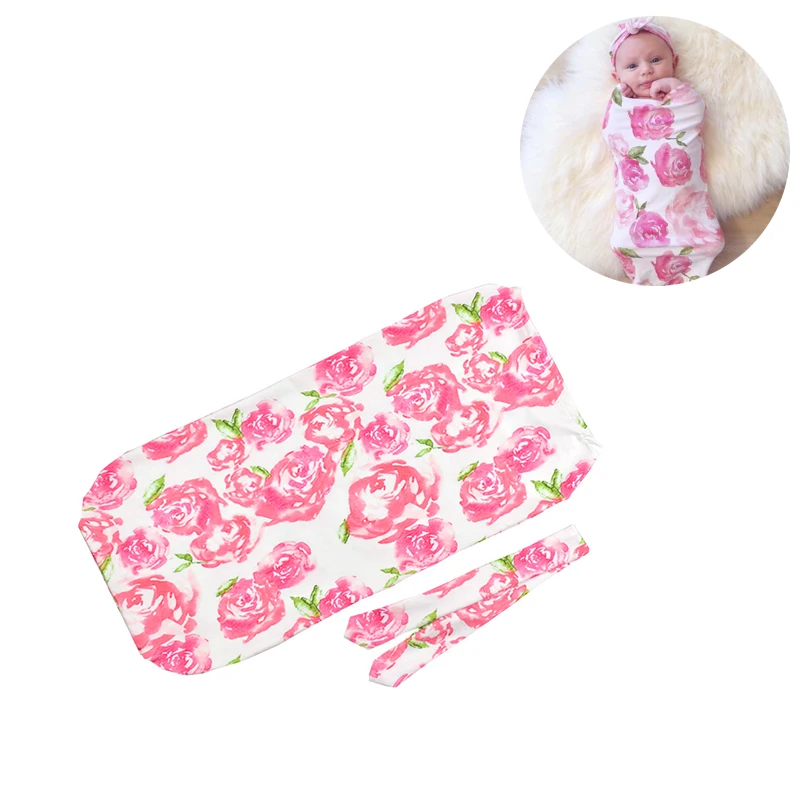 2 шт./лот ребенка пеленать Одеяло повязка Конверт для новорожденных Обёрточная