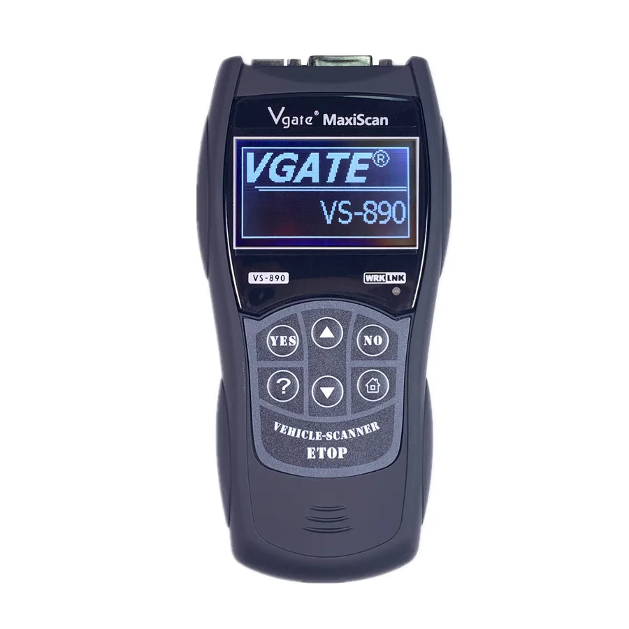 Новейшая модель Vgate VS890 vs 890 OBD2 считыватель кода MaxiScan диагностический сканер