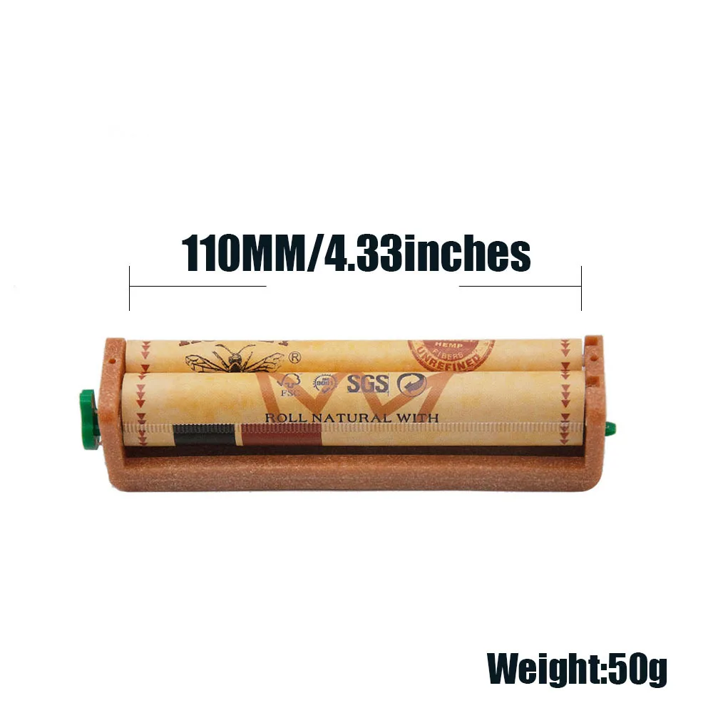 Новая акриловая машина для прокатки King Size 110 мм эко пеньковая биоразлагаемая