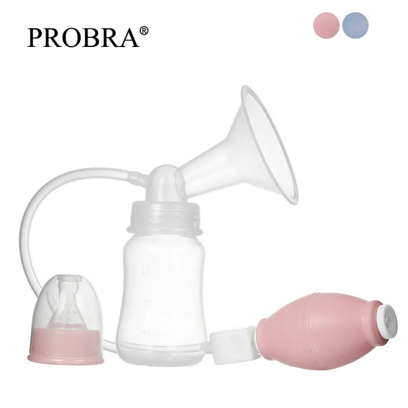 Ручной молокоотсос из пищевого полипропилена мощный для грудного вскармливания