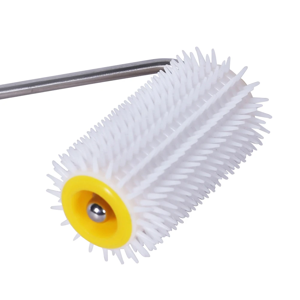 

2pcs Bee Honey Extracting Uncapping Needle Roller Plastic Beekeeping Comb Roller Tool Beekeeping Home Garden Tools Supplies