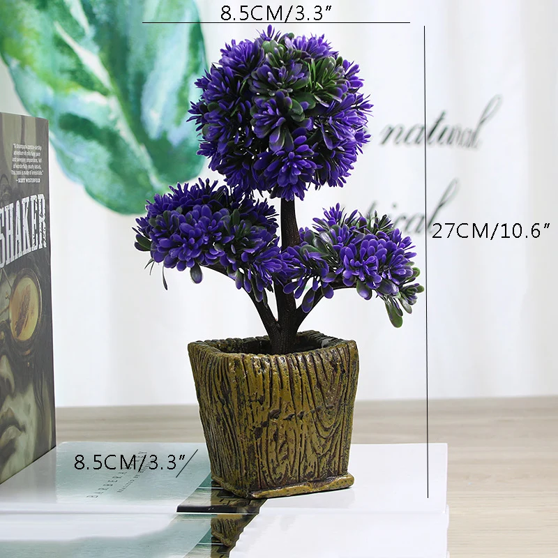 

Creative Podocarpus Pot Fresh Pastoral Artificial Plants Fake Plants Artificial Decorations Crafts Home Festive Party Supplies