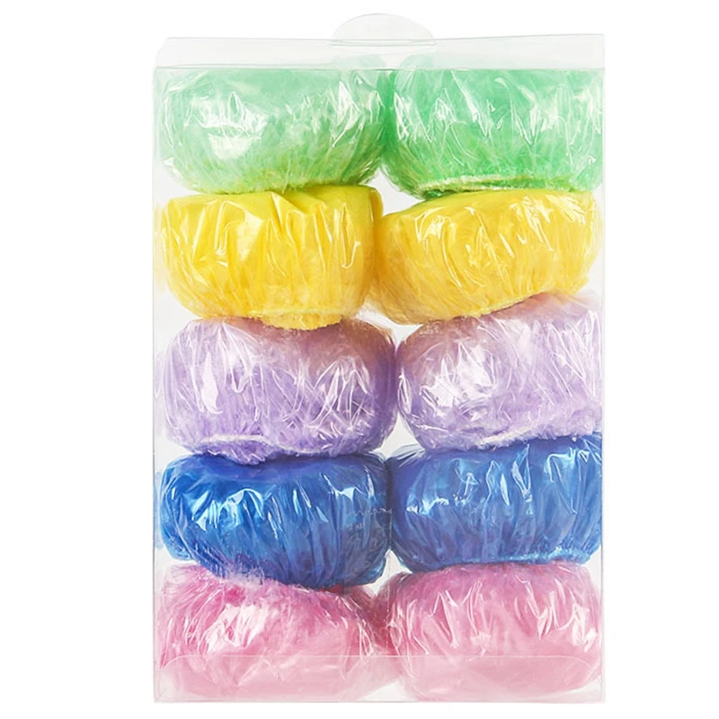 

Одноразовые водонепроницаемые наушники 100 шт., цветные наушники для ванной, душа, парикмахерской, цветные наушники для волос, защита для уше...