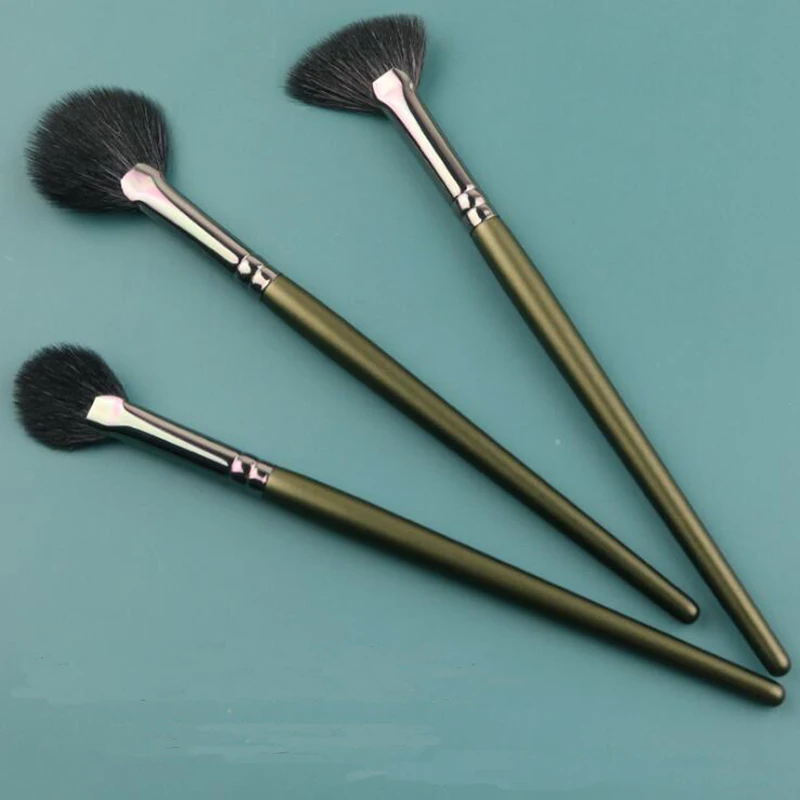 Professional Makeup Brushes Wood Handle Eyeshadow Eyebrow Eyeliner Blending Brush Eye Shadow Powder Smudge | Красота и здоровье