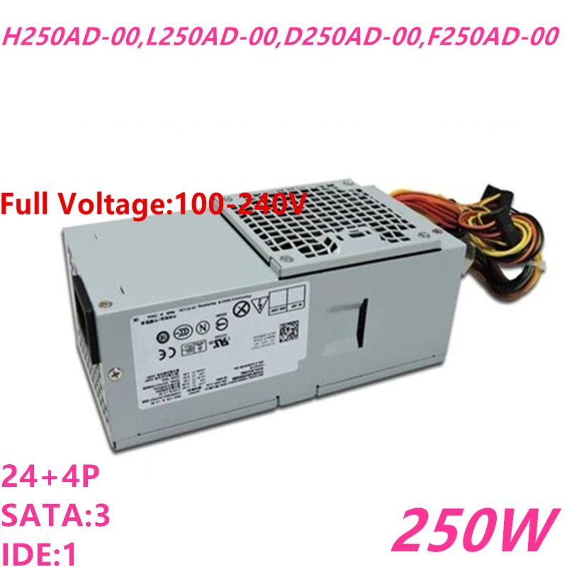 Новый оригинальный блок питания для ноутбука Dell 580S 260S 620S V3800 V3900 250W Питание L250AD 00