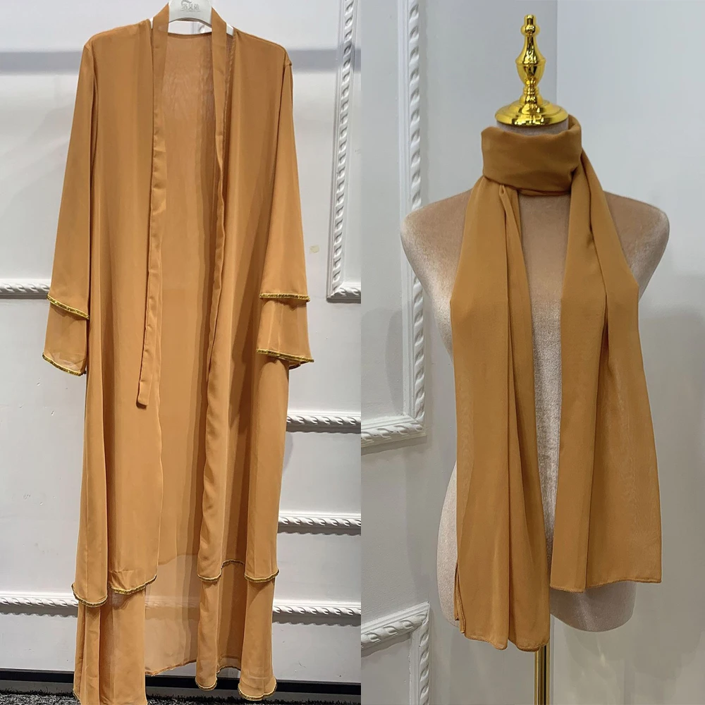 Женское шифоновое платье-макси с рукавами-фонариками | Тематическая одежда и