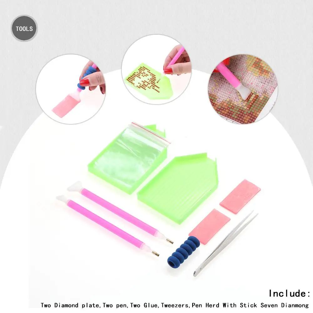 Алмазная 5d Вышивка Дельфин с квадратными стразами | Дом и сад