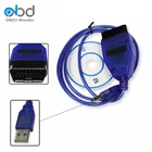 Диагностический кабель OBD2, USB-сканер для автомобиля с чипом CH340, инструмент для ЭБУ, диагностический интерфейс OBDII obd 2 USB