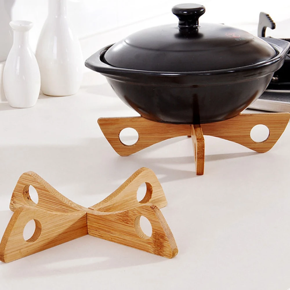 Термостойкие салфетки бамбуковый поднос термостойкая посуда коврик кастрюля