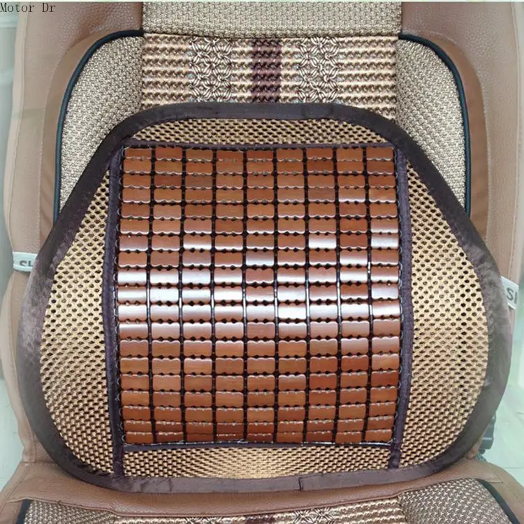 

2022 New Breathable Carbonized Bamboo Car Lumbar Support Summer Ice Silk Lumbar Cushion Massage Cushion Office Cushion