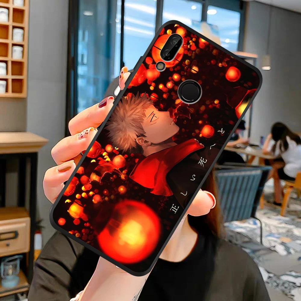 

Anime Jujutsu Kaisen Yuji Itadori Fushiguro Megumi For Huawei P40 P30 P20 P10 P8 Lite 2017 Mate 30 20 10 Lite Pro phone case