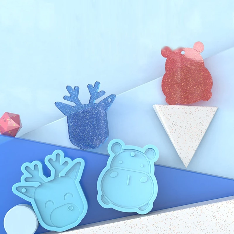 

Брелок эпоксидная смола, форма ювелирные подвески силиконовая форма «сделай сам» ремесленные украшения Литье инструмент