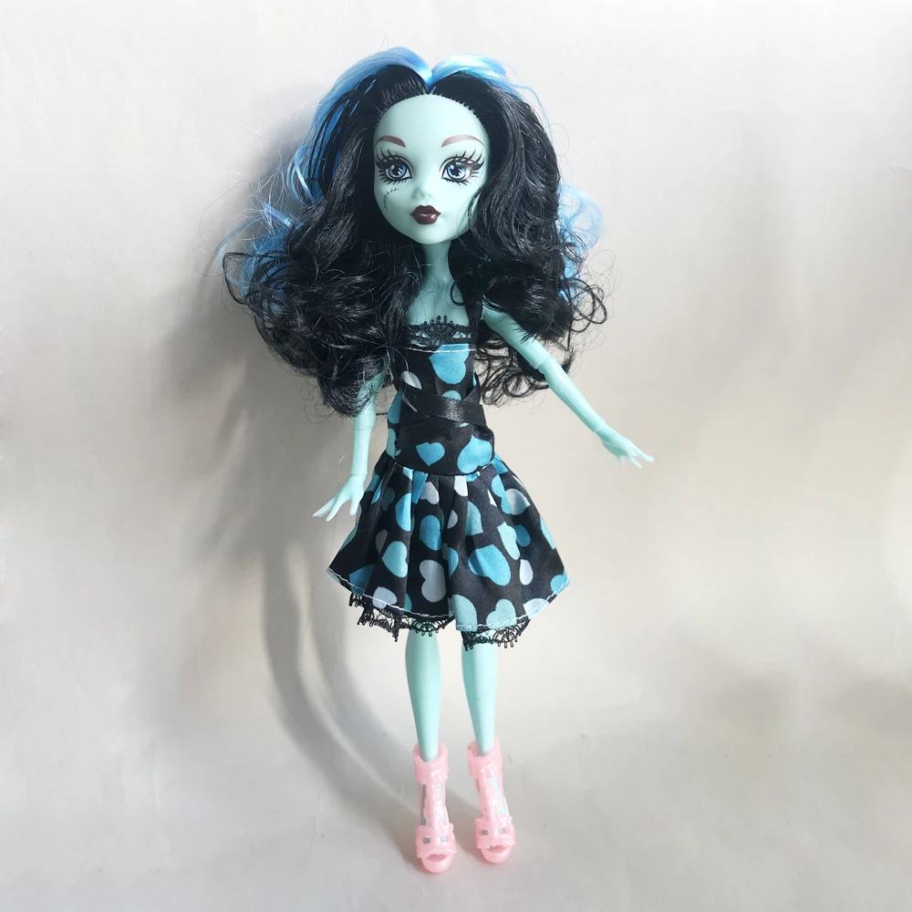 

Кукла монстров с одеждой, подвижные шарниры, Классические игрушки для девочек, игрушки «сделай сам», 1 комплект