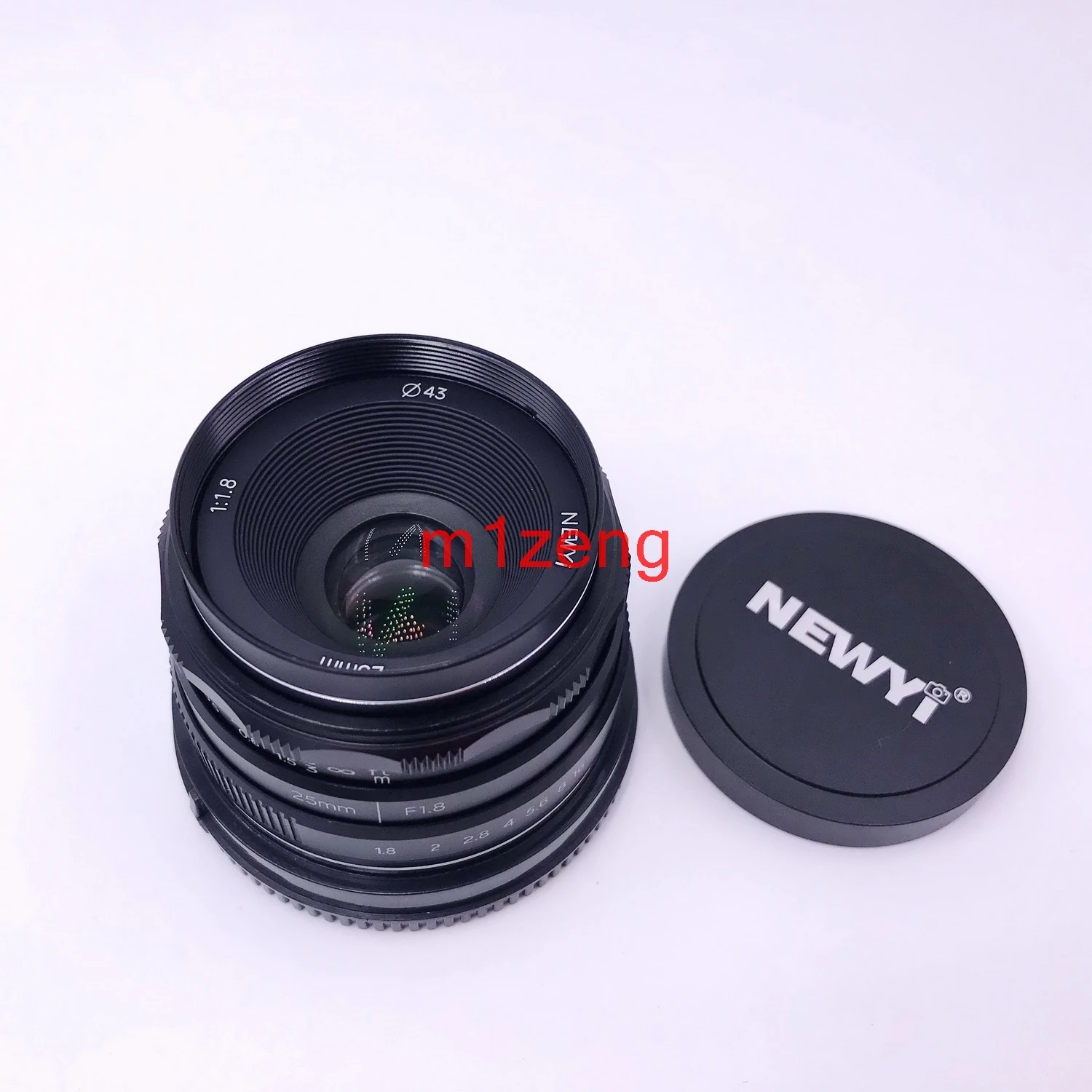 APS 25 мм F1.8 ручной фокусирующий объектив для Sony e mount a6500 fuji xe3 xh1 xa7 panasonic m4/3 canon eosm nikon z