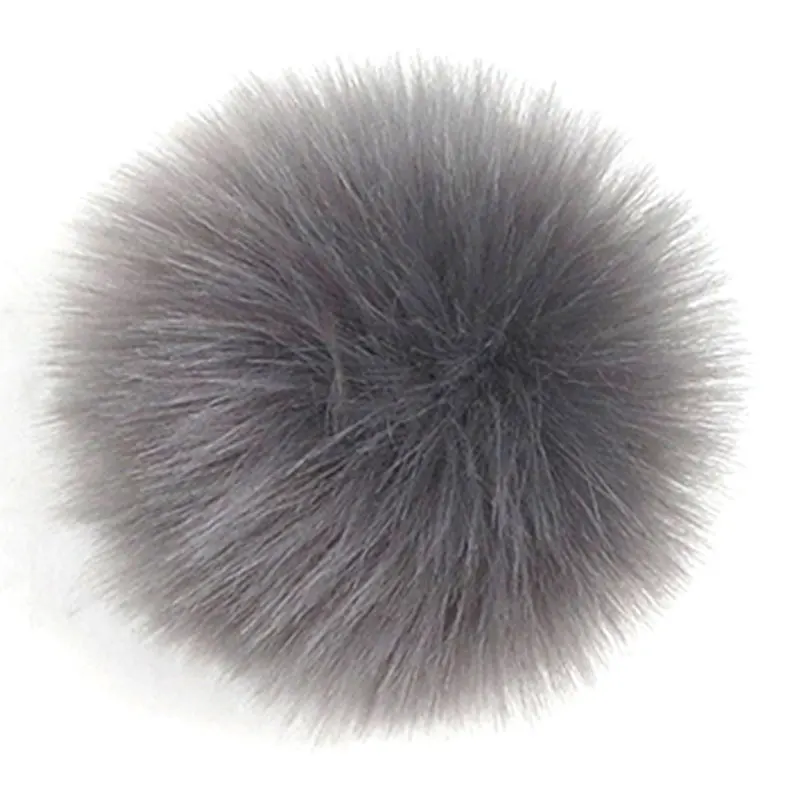 10 см пушистый меховой помпон для сумок аксессуары одежды антиприжимные Помпоны