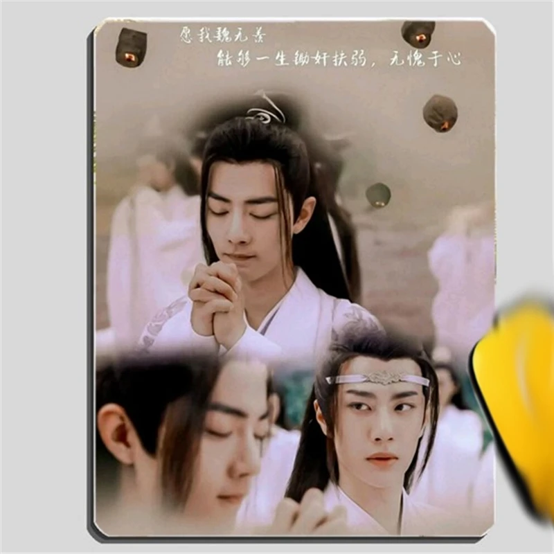 Коврик для мыши Grandmaster of Demonic Culture Lan Wangji Wei Wuxian игровой Настольный коврик реквизит