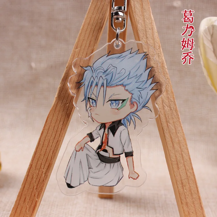 COSANER отбеливатель модные аниме акриловые брелки для ключей искусственный брелок