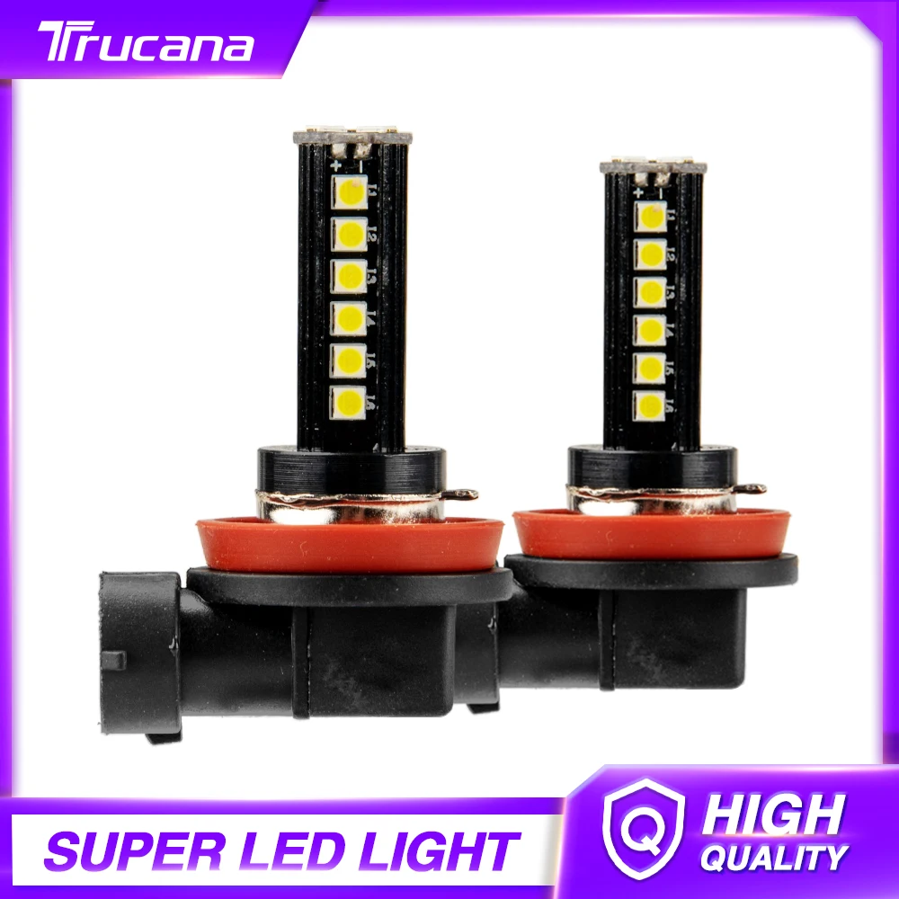 

Светодиодные Автомобильные противотуманные фары, H1, H3, 881, 880, H4, H7, H8, H11, 9005, 9006, H10, H16, 6500K, 12 В