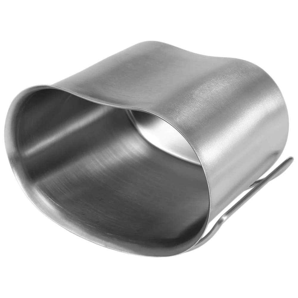 Lixada Военная столовая из нержавеющей стали 1 л со складными ручками Кемпинг пеший