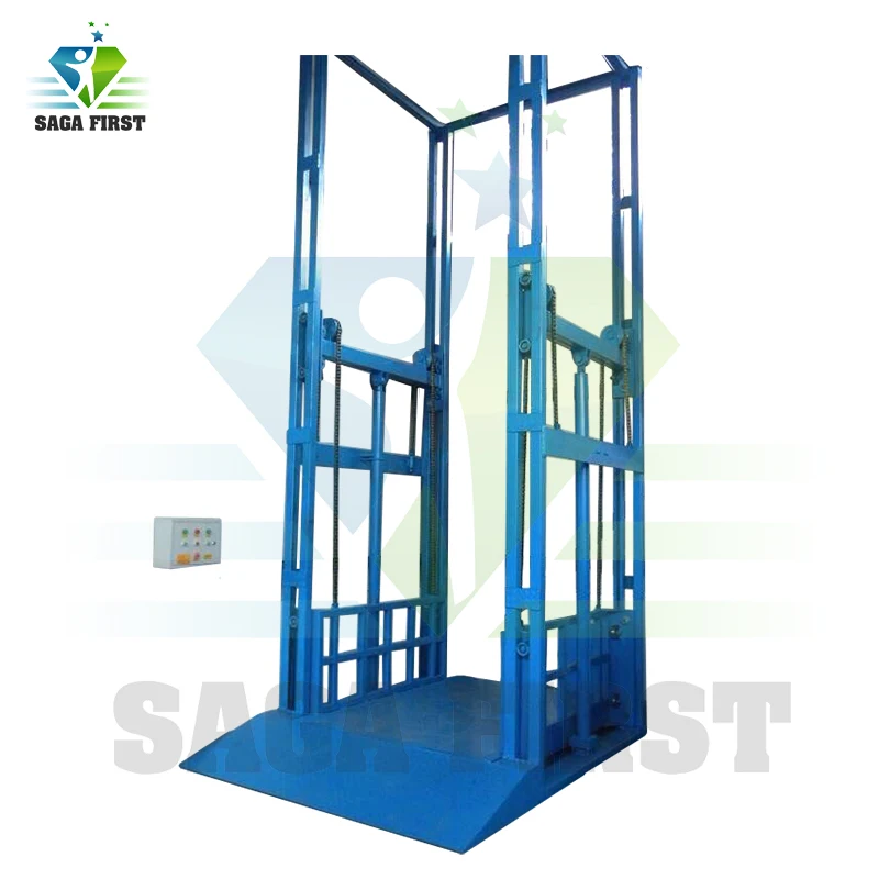 Warehouse Hydraulic Vertical Cargo Lift Platform Malaysia | Lifting Machine