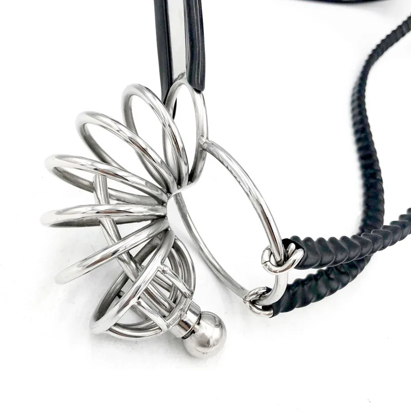 Мужской Пояс верности из нержавеющей стали клетка для пениса нижнее белье БДСМ