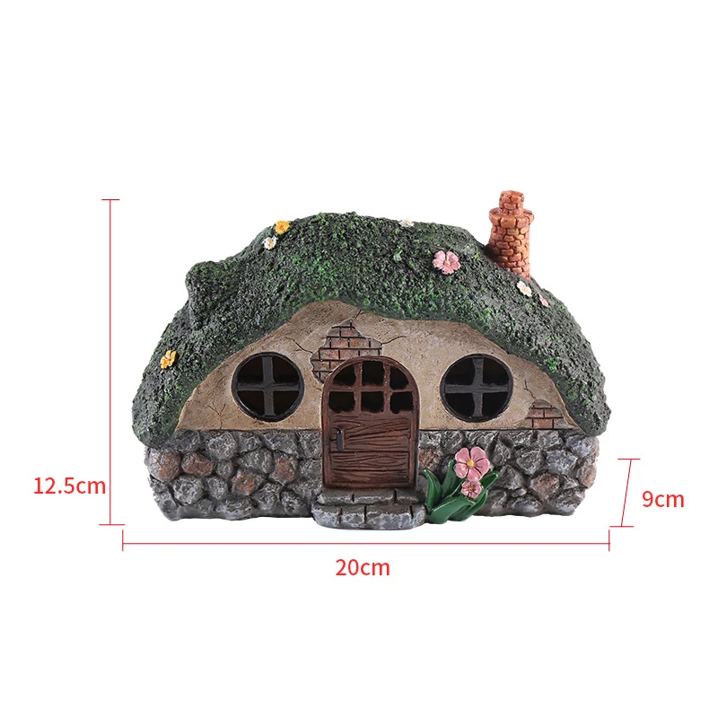 

Waterproof Solar Powered House LED Lawn Lamp Outdoor Garden Decoration Gift Light for Courtyard Landscape Decor MDJ998