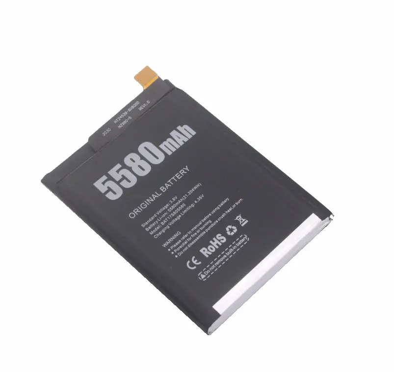 Аккумулятор для Doogee S60 / Lite 5580 мАч