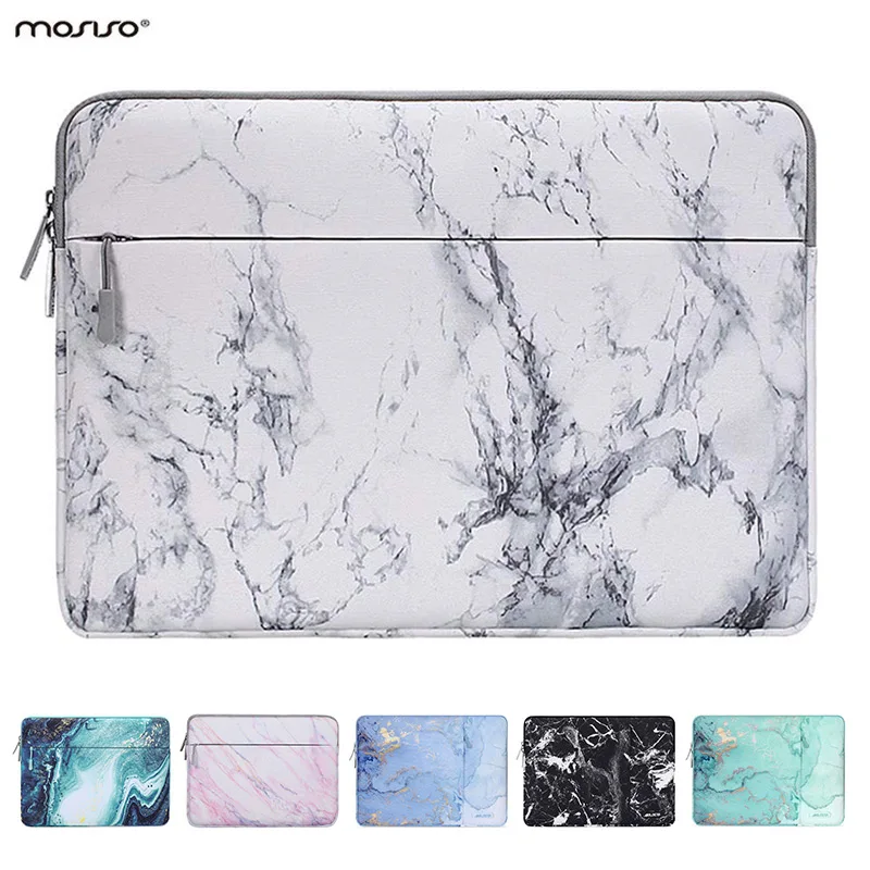 Bolsa de Manga Portátil para 2021 Mosiso Macio Macbook 11 13 13.3 14 15.6 Polegada Dell hp Asus Lenovo Notebook Capa Lona Pro ar