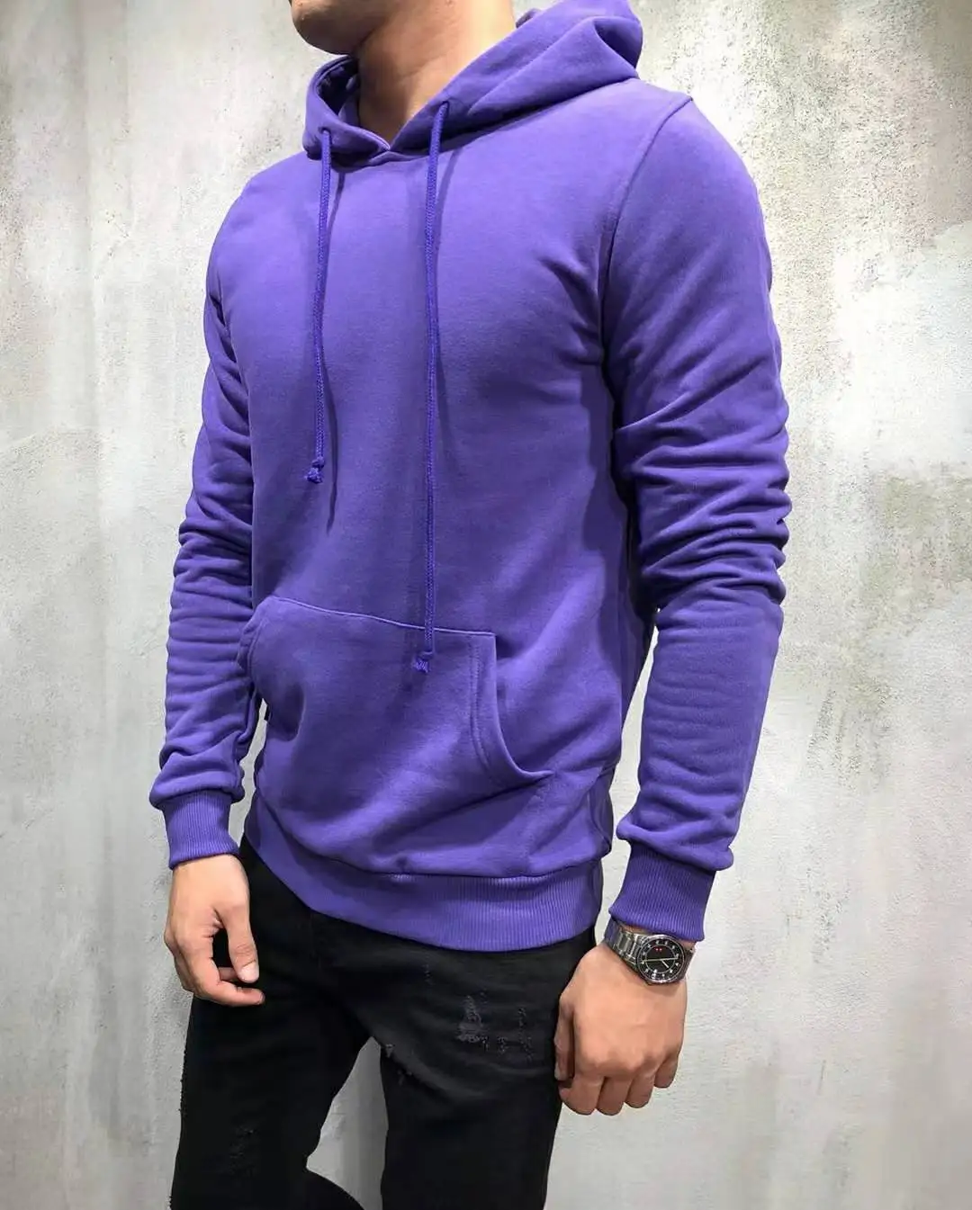 

TENJING Fashion Brand Men's Hoodies 2021 Spring Autumn Male Casual Hoodies Sweatshirts Men's Solid Color Hoodies Sweatshirt Tops