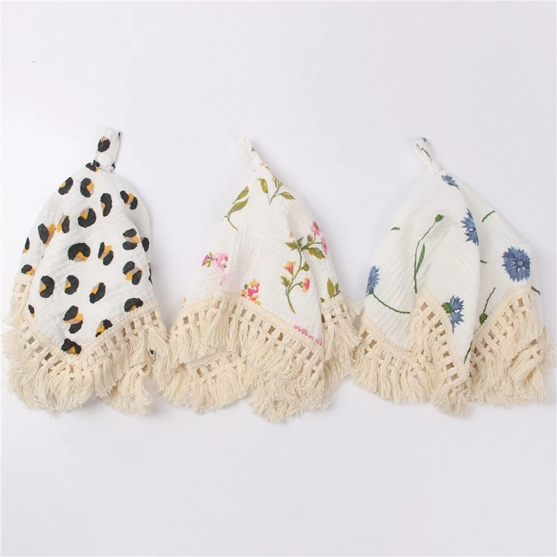 

Baby Facecloth Soother Towel Handkerchief Cotton Burp Cloth Soft Gauze Washcloth