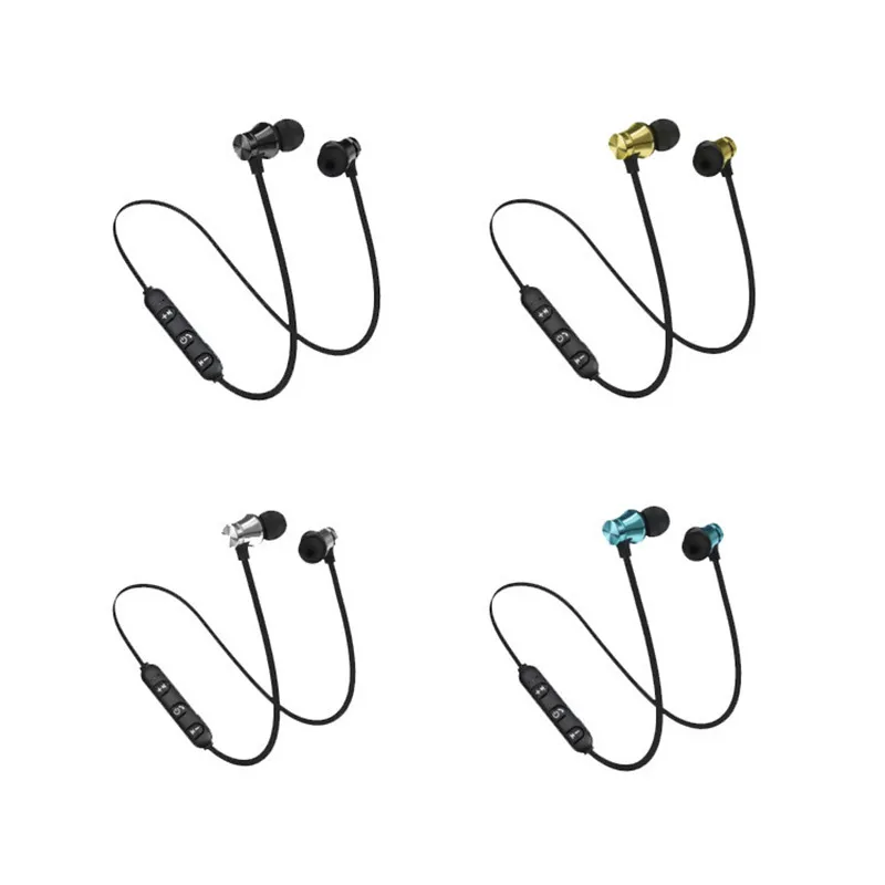 

Magnetic Wireless bluetooth Earphone XT11 music headset Phone Neckband sport Earbuds Earphone with Mic For iPhone Samsung Xiaomi