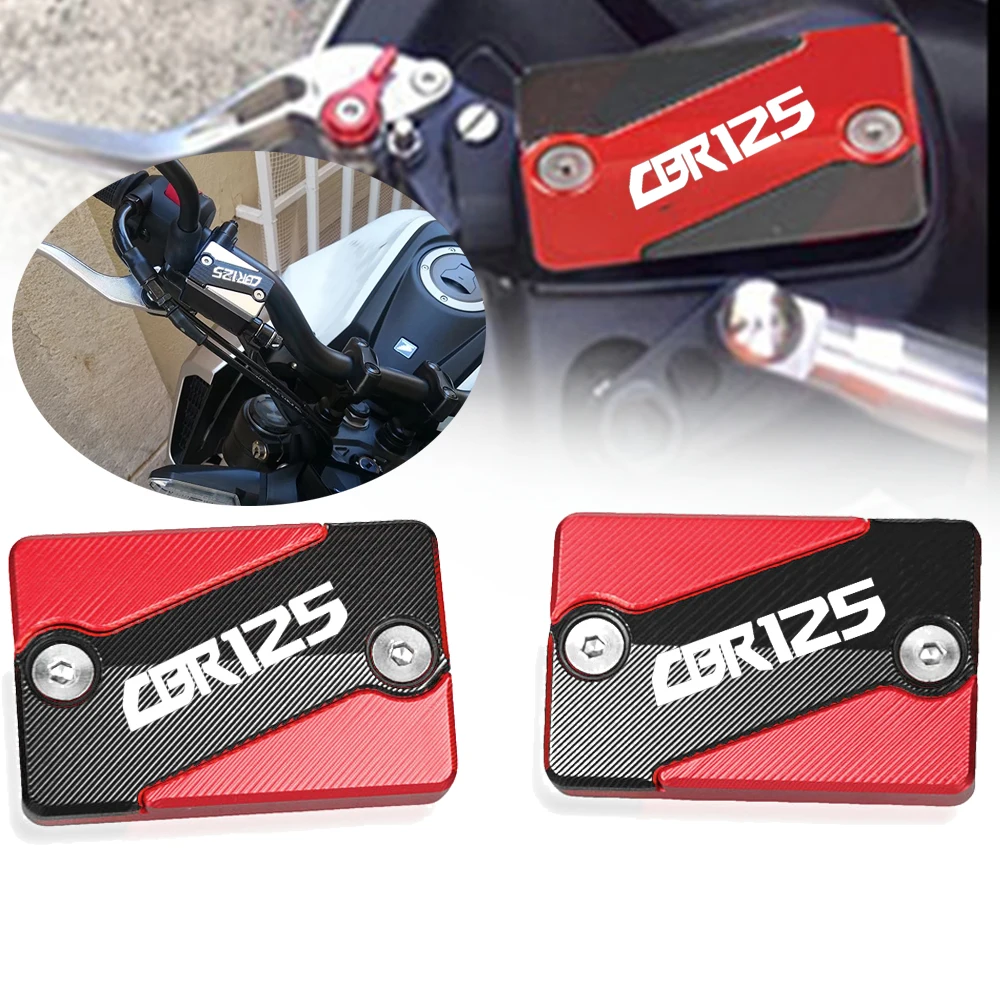 

Accessories Motorcycle Front Brake Fluid Reservoir Cap Cover For Honda CBR125R CBR CB 125R 125 R CB125R 2009-2013 2010 2011 2012