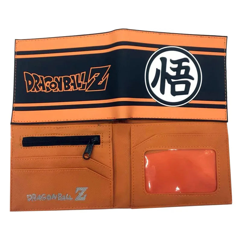 Dragon Ball Z кошелек аниме мультфильм Saiyan Goku кошелек с отделением для монет и карт