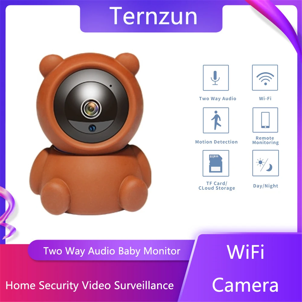 1080P Беспроводной IP Камера Wi-Fi домашней безопасности видео-Камеры Скрытого