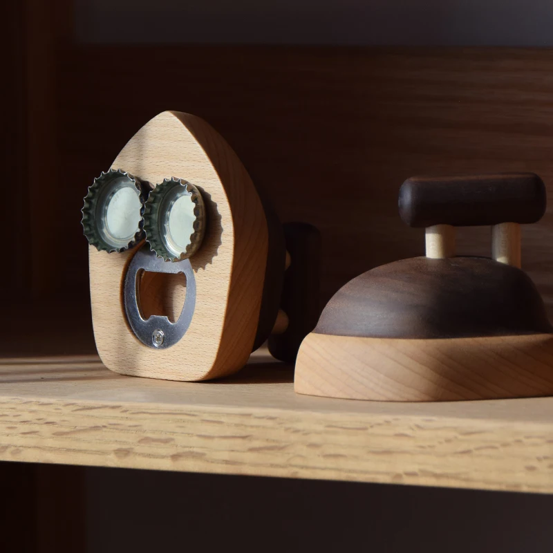 Открывалка для бутылок в виде железного ореха бука и клена | Дом сад