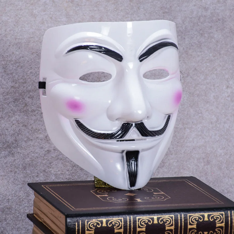 

Anonymous V Face Full Face Mask Halloween Adult V for Vendetta Mask Anonymous Masked Protester Mask Guy Fawkes Masks Anime Mask