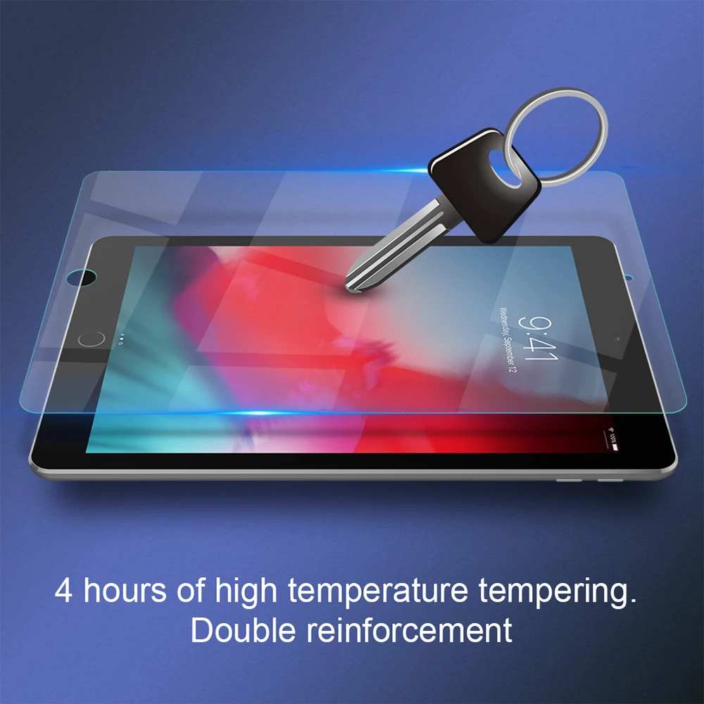 Защитное стекло Nillkin H + закаленное для iPad Air 2019/Pro 10 5 2017/Mini 2019/Mini 4/9 7/Pro 11/Pro 12 9 (2018)