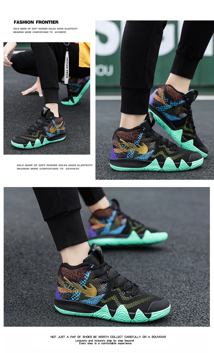 Баскетбольная обувь Kyrie 4, Баскетбольная обувь, мужские кроссовки, Bambas Hombre zapatillas hombre Deportiva Sport Li Ning Basket Zapatos